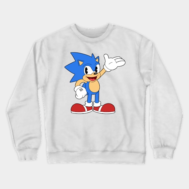 Sonic the hedgehog Crewneck Sweatshirt by Style cuphead 